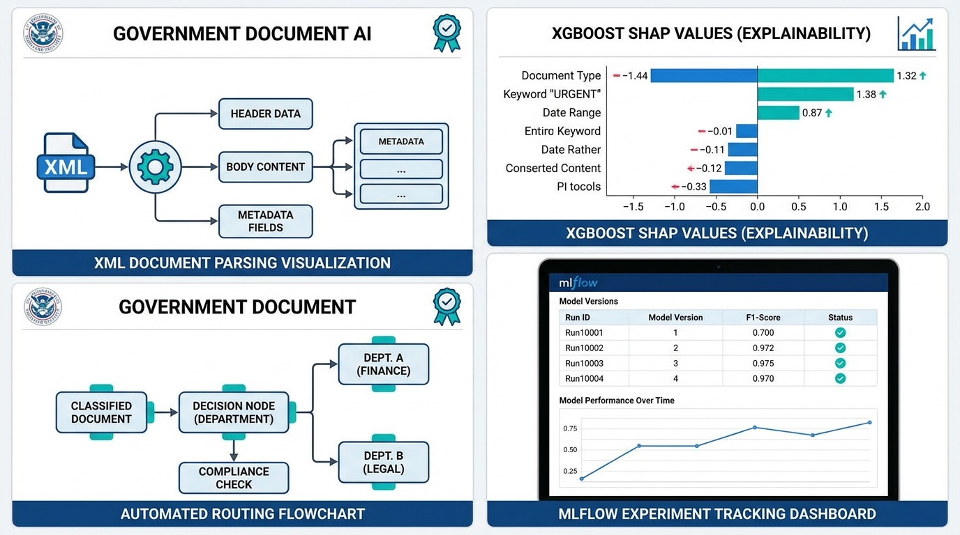 Business registration ML classifier dashboard