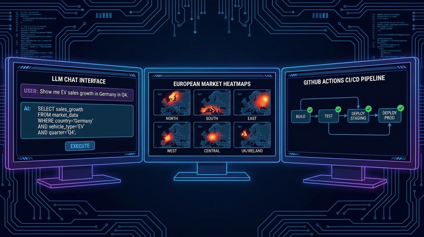 LLM market potential analysis dashboard