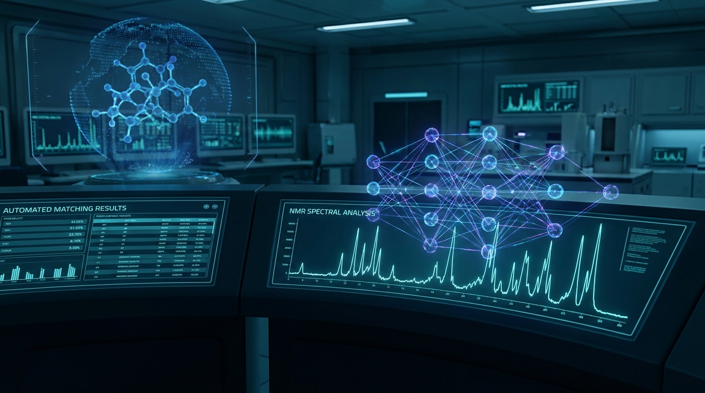 NMR spectra AI analysis laboratory